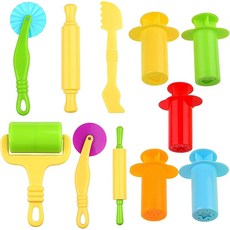 모델 몰드 반죽 압출기가 포함된 11개 PCS 스마트 도구 키트 MAGKON 세트