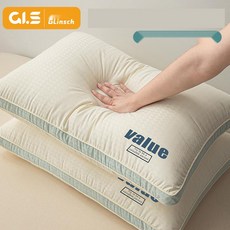경추 낮은 베개 항균 편백나무 큐브 구름 베개, 2. A급 입체 낮은 1개, 618cm, 99x99x99