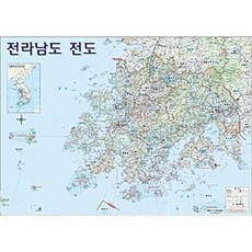 전라남도전도(코팅)(109*78), 영진문화사, 영진문화사