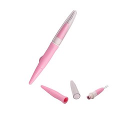 양모 펠트 니들 양모 펠트 세트 DIY 도구 3개의 펠트 바늘 핑크 수공예품 베개·의류·시트에 사용되는 양모 펠트 도구(핑크)