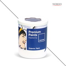 노루페인트 팬톤 외부용 실외 저광 페인트 1L, 10-0000 White, 1개