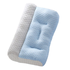 충전 솜 1000g 편안한 메모리 폼 높은 쿨 베개 경추 목베개 베게 경추베개, 1개, 화이트