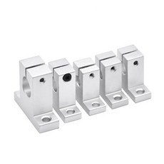 1PC 선형 광축 8MM 지원 프레임 합금 60MM 홀더 수직 광택로드 SK 알루미늄, sk10mm