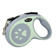 자동 리드줄 5m 강아지 산책용 목줄 민트그레이, 1개, 상세페이지 참조