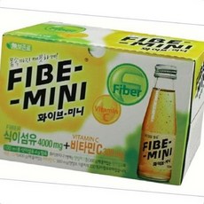 작은병음료 상큼한음료 동아오츠카 화이브미니 10EA 박스 식이섬유 휴대용