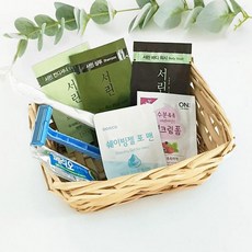 편의점 여행용 세면도구 8종세트 일회용 샴푸 린스 일회용 어메니티 키트