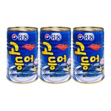 유동 신선한 고등어 통조림 400g x 3개