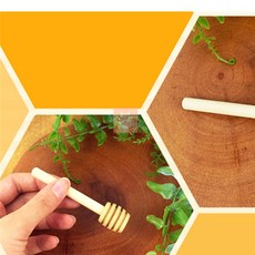 루이의가게 나무 꿀스푼 꿀 퍼내는 막대