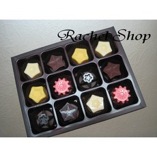 【12入幾何圖巧克力】手作接單現做生日.婚禮.白色情人節.姐妹禮.聖誕節, 1個