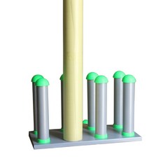 시트지 원단 보관대 장갑 오렌지 실외 꽂이 선반 랩핑지, 1개