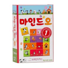 브레인디저스 마인드오 두뇌 트레이닝 퍼즐게임, 혼합색상, 1개
