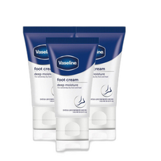바세린 풋크림 딥 모이스처 발각질제거, 55g, 3개, 3개입