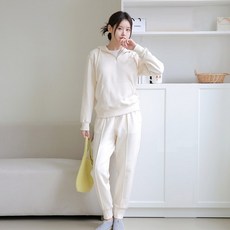 르포엠 [최초가 89 900원]오르비 아노락 후드+조거 팬츠 셋업