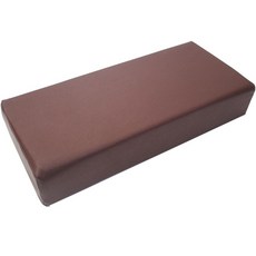 PU가죽 베개 스펀지 목베개 사우나 찜질방 미용실 SH1305, 1개, 다크브라운