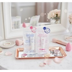 mkmakane 百奈子 日本進口保濕潤唇精華 男女老少適用【必買款】撫平唇紋 日本百貨專櫃, 原味1+薔薇1, 1個