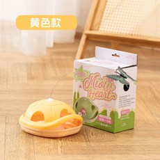 Miorry Heart 電動旋轉蝴蝶貓咪玩具, 電動旋蝶烏龜 金龜, 1個, 16*18*25