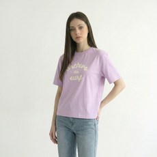 행텐 틴즈 여성 프론트 레터링 그래픽 반팔 티셔츠 572 10570-131-406-31