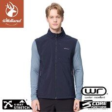 Wildland 荒野 男 彈性超輕三層山旅機能背心 W2702