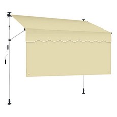 접이식 어닝 차양막 농막 테라스 가림막 차고 햇빛가리개, 기타 색상 사이즈 맞춤 가능