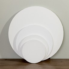 원형 면천 캔버스 30X30 미술캔버스 아크릴 유화캔버스