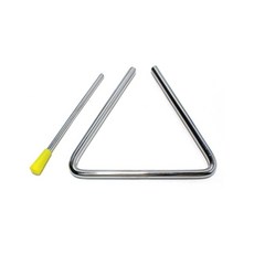 학교 트라이앵글 준비물 실습 음악시간 아이학습 교재용 놀이 악기, 1개