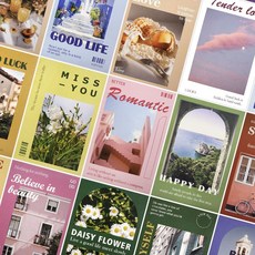 사진엽서 인테리어 벽장식 빈티지 엽서 세트 A chl+0318Vt