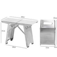 발받침 기내용 접이식 기내용발받침 거치대 장거리 스툴, 스테인리스 스틸 미끄럼방지 매트+가방