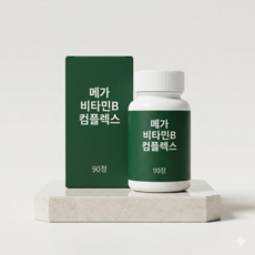 비타민B 콤플렉스 아연 셀레늄 영양보충 직장인 학생 영양제 90정, 1개
