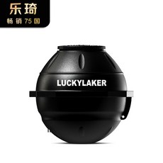 樂琦 聲納探魚器 無線高清測魚器 漁具, 1個, 手機智能款-黑色,125KHz