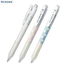 [크라운] 디바샤프 0.5mm, 바디색상 -도트핑크