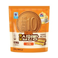 대림냉동ㅣ옛날십원빵 슈크림 270g x10개, 10개