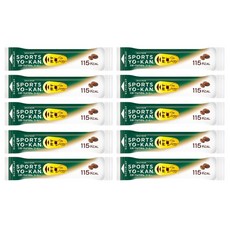 스포츠 요칸 커피 40g×10개 양갱 미니 보급식 스틱 개인 포장 스티커 세트