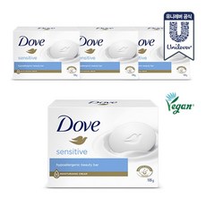 도브 비누 대용량 센서티브바 135g, 4개입