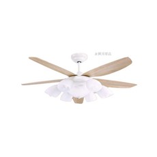 將財 變頻遙控吊扇 牙白, 52'',牙白