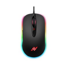ABKO ABKONCORE A530 3325 RGB Spectrum遊戲滑鼠, 單色