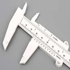 물결샵 버니어 캘리퍼스 사용 편리 정밀 간단 두께 외경 측정 수동 도구