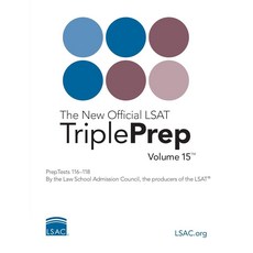 The New Official LSAT TriplePrep Volume 15 [paperback], The New Official LSAT TriplePr