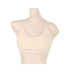 심리스 노와이어 끈 브라탑