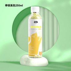 貓砂除臭珠 貓咪用品 除臭劑片 貓砂盆伴侶 消臭珠 除臭劑 貓砂除臭珠 寵物除臭 去尿味 香氛 吸濕 貓砂, 檸檬黃香, 1個