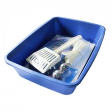 고양이화장실 펫메이트 고양이변기 킷트 M 배변용품, 쿠팡 본상품선택, 1개