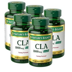 네이처스 바운티 씨엘에이 공액리놀레산 홍화씨오일 1000mg 소프트젤 Nature's Bounty Safflower Oil, 5개, 50정