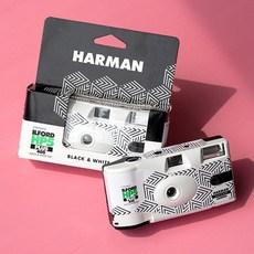 하만 HP5 PLUS B&W 흑백 일회용카메라 (ISO400-27컷), 1개, 단품