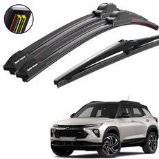 쉽딱 트리플 전면 후방 와이퍼 3P 세트, 더뉴 트레일블레이저 (23~현재)