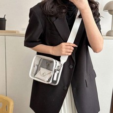 투명 PVC 물놀이 크로스백 4color DK-00 가방 비치백 방수 이방수 비취가방