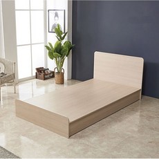 평상형깔판프레임 싱글과슈퍼싱글 침대프레임, 메이플 (헤드형)