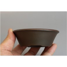 小樹安每 中國名家朱水明 紫泥玉緣丸鉢 禪系列 9cm, 1個