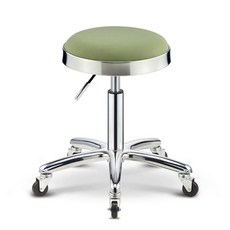 스텐 스툴 의자 발톱 철 단일 블랙 이동식 인테리어 진료 간이 미용실, 1개, BC. 녹색 단일 루프 광동 발톱