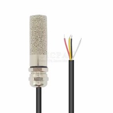 온도 습도 센서 I2C 출력 프로브 케이블 금속 헤드 디지털 커패시턴스 센서 1m 길이 SHT20 SHT30 SHT40 SHT