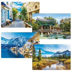 치매예방퍼즐 게임 기억나 5단계 108조각 4종세트, 108피스, 1세트