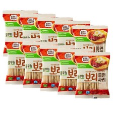 풀무원식품 보리쫄면사리, 10개, 150g